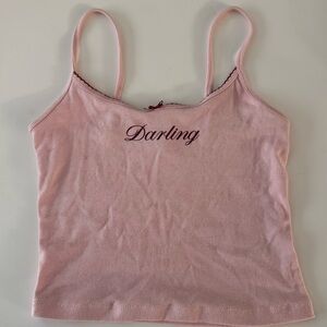Garage Darling Pink Women's Tank Top
